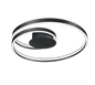 Ciola LED ceiling lamp matt black — 677210132