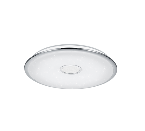 Osaka LED ceiling lamp 65 cm chrome — 678710006