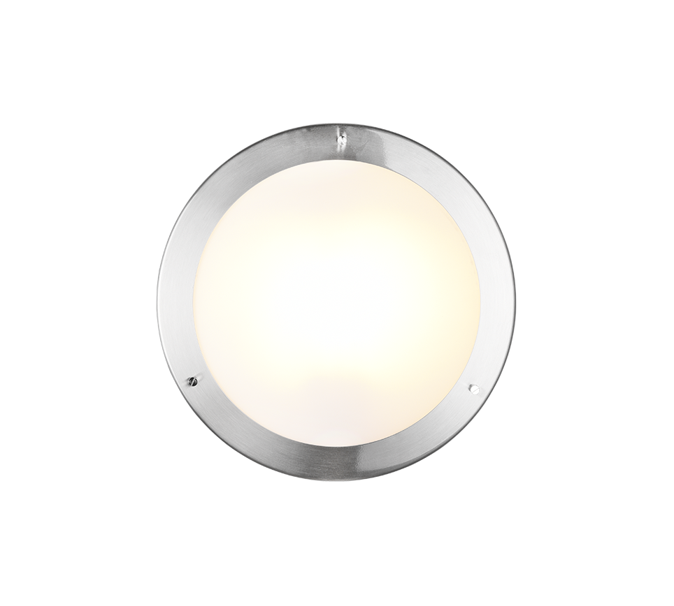 Condus H2O ceiling lamp E27 brushed steel — 6801011-07