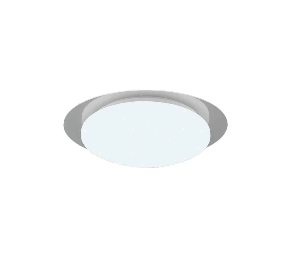 Frodeno H2O LED ceiling lamp 35 cm transparent RGBW — 680213500