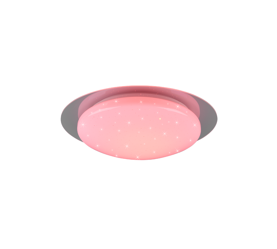 Frodeno H2O LED ceiling lamp 35 cm transparent RGBW — 680213500