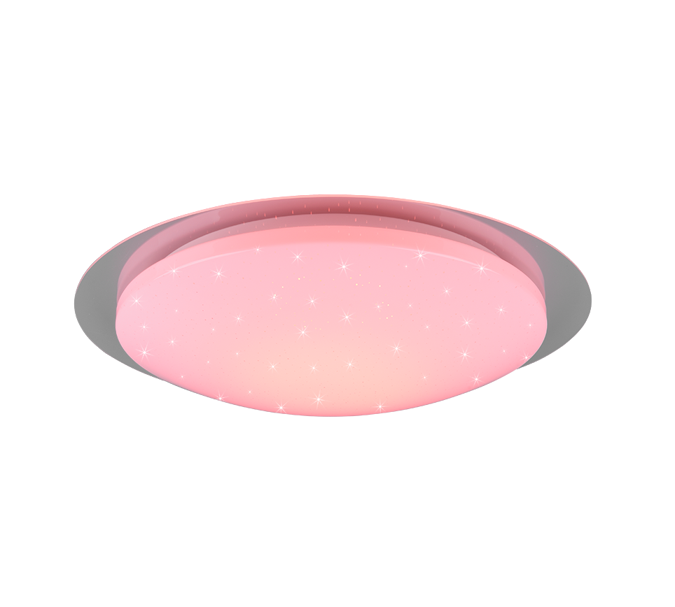 Frodeno H2O LED ceiling lamp 48 cm transparent RGBW — 680214800