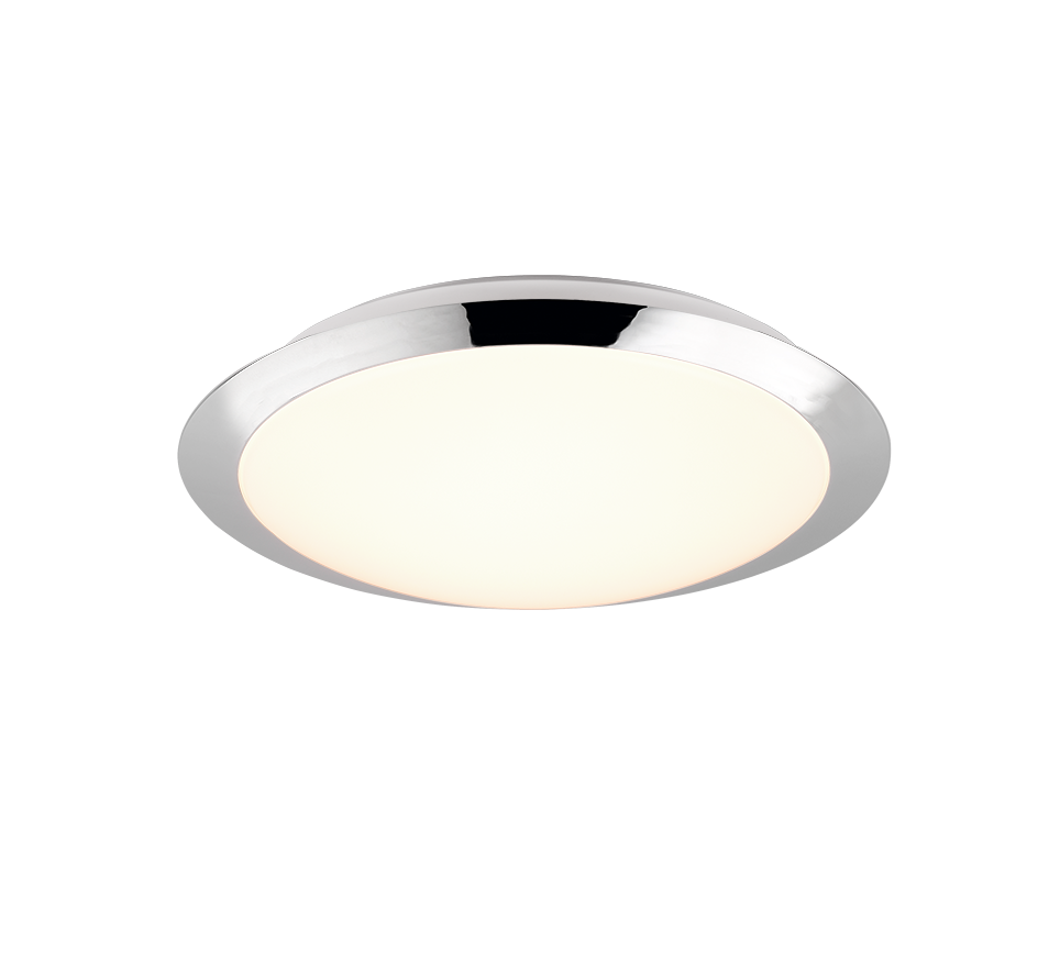 Umberto H2O LED ceiling lamp 29 cm chrome — 680310106