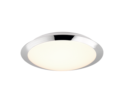 Umberto H2O LED ceiling lamp 29 cm chrome — 680310106