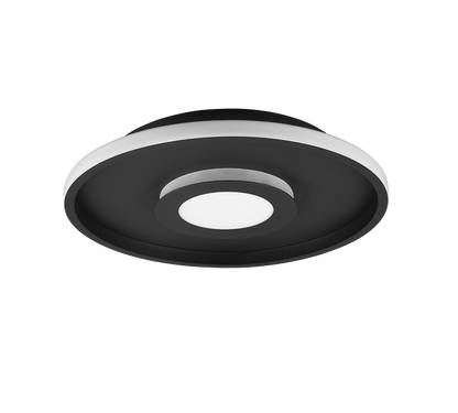 Ascari H2O LED ceiling lamp 40 cm matt black — 680819332