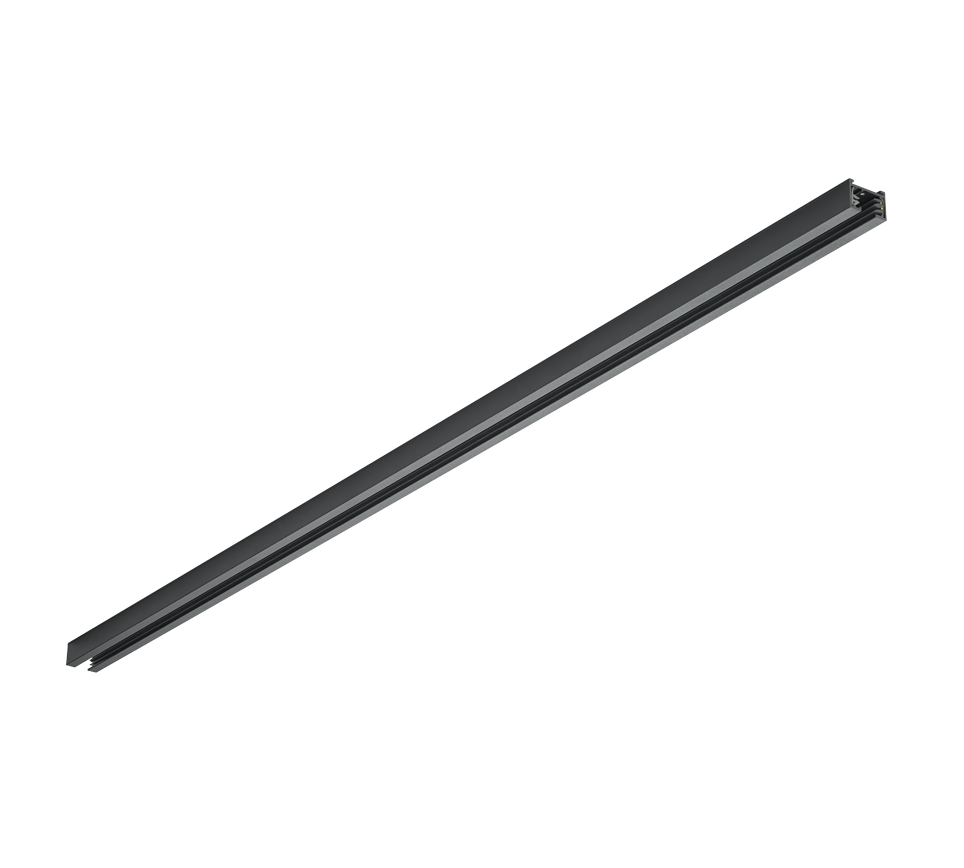 DUOline rail 100 cm matt black — 700232