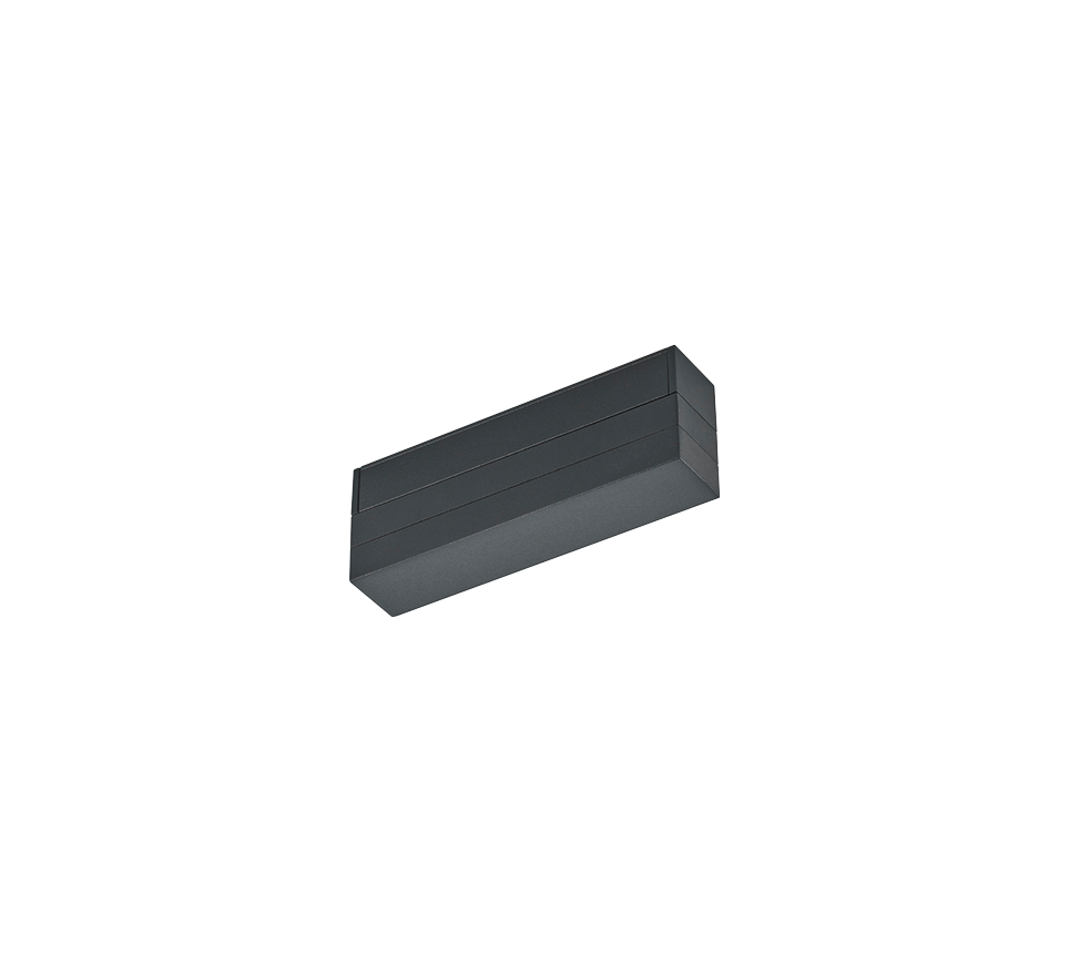 DUOline power connection matt black — 701032