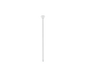 DUOline ceiling mounting kit 25 cm matt white — 703231