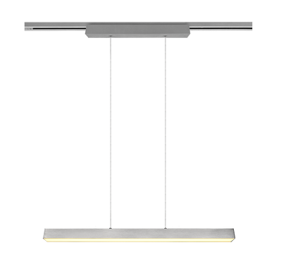 DUOline Paros LED pendant brushed steel — 73043107