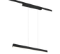 DUOline Paros LED pendant matt black — 73043132