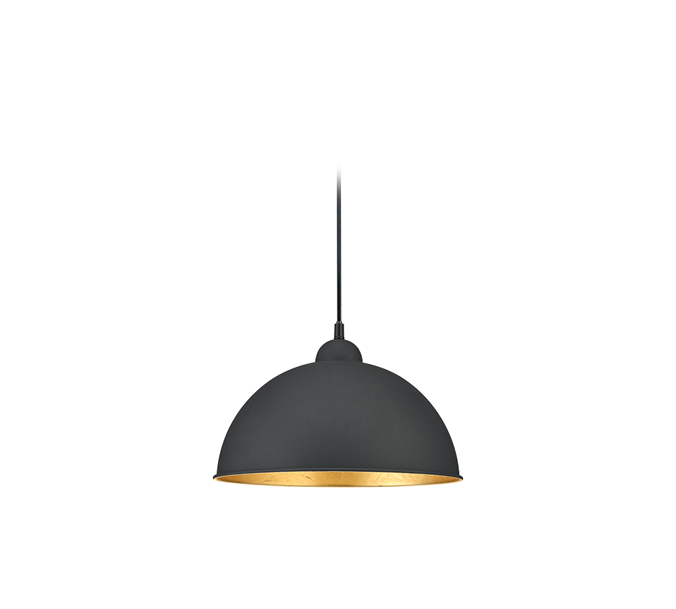 DUOline Jimmy pendant E27 black/gold — 73120102