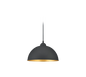 DUOline Jimmy pendant E27 black/gold — 73120102
