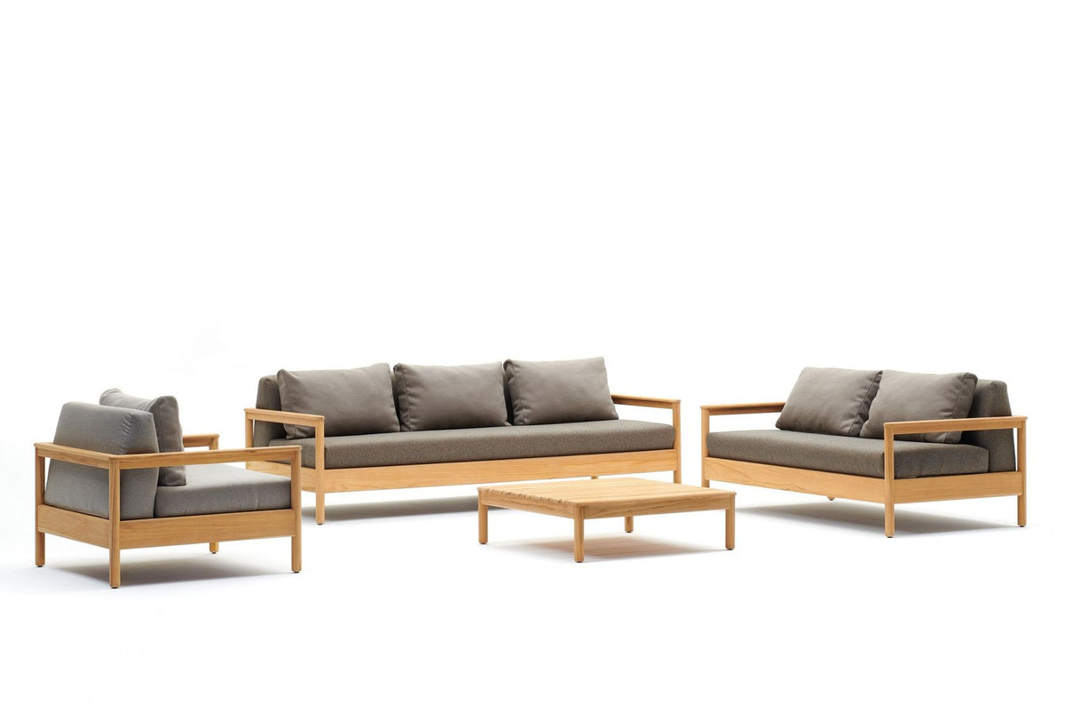 Varaschin Bali 2 seater teak garden sofa