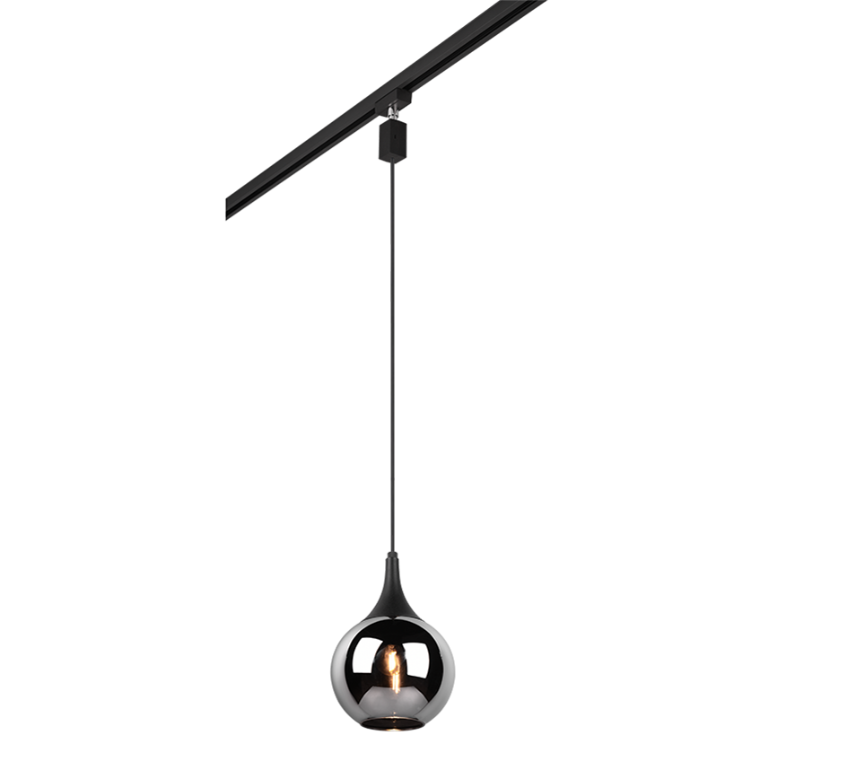 DUOline Lumina pendant 1-pc E14 matt black — 73700132