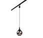 DUOline Lumina pendant 1-pc E14 matt black — 73700132