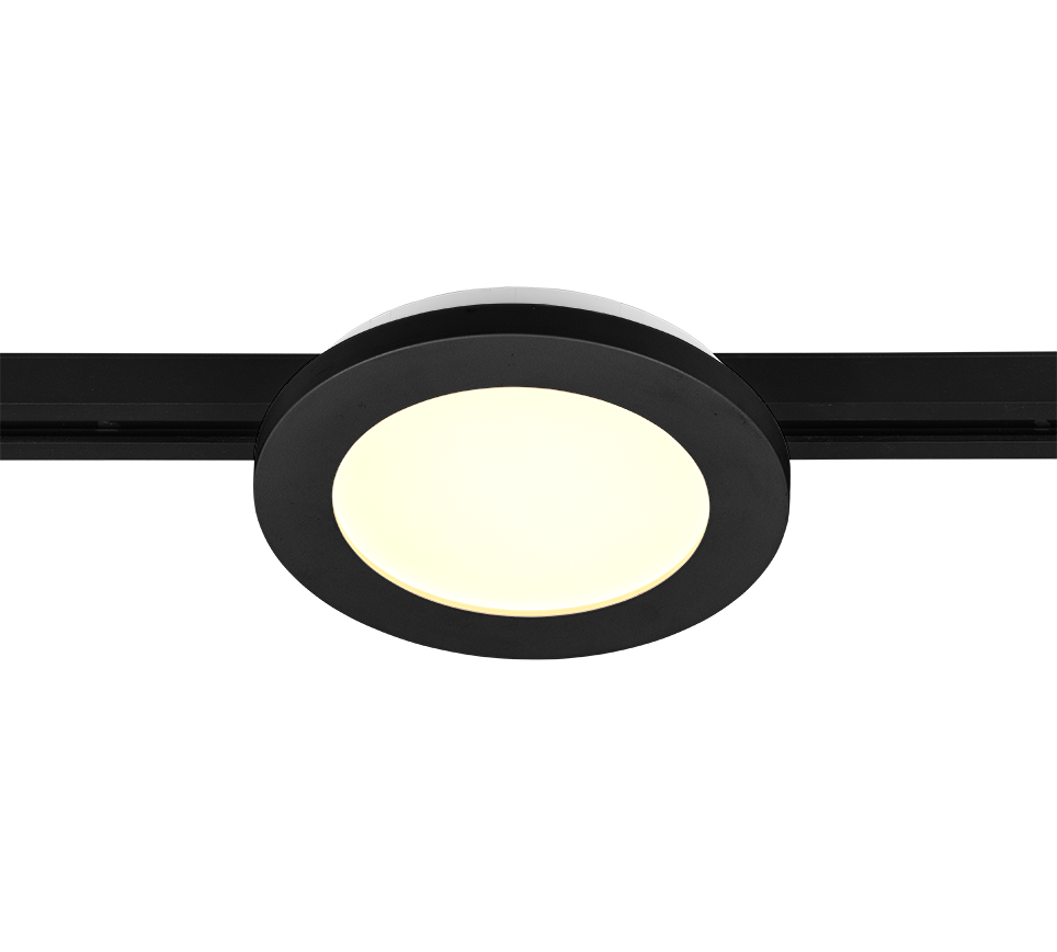 DUOline Camillus LED ceiling lamp 17 cm matt black — 76921032