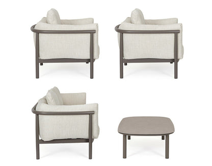 Bizzotto Theodore Castor Sofa SET4 — Bizzotto