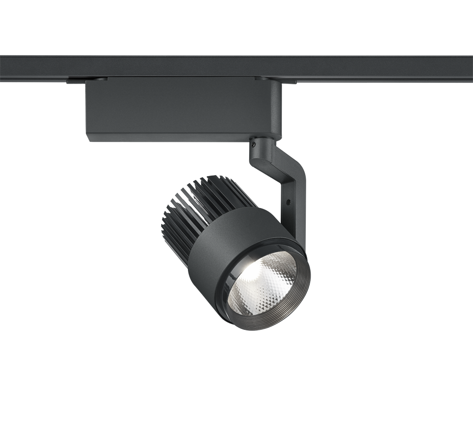 DUOline Radiator LED spotlight 1-pc matt black — 78030132