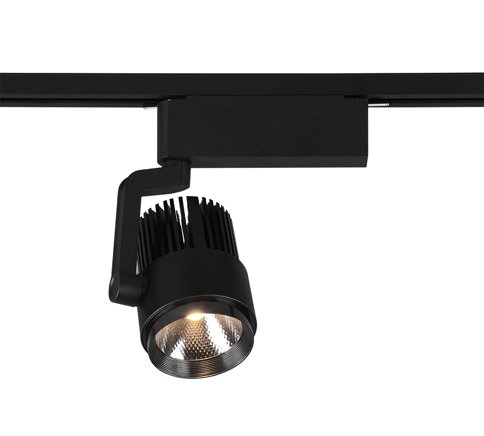 DUOline Radiator LED spotlight 1-pc matt black — 78030132