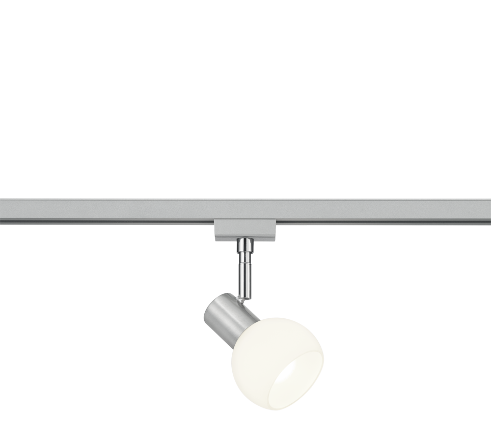 DUOline Antibes spotlight 1-pc E14 brushed steel — 78170107