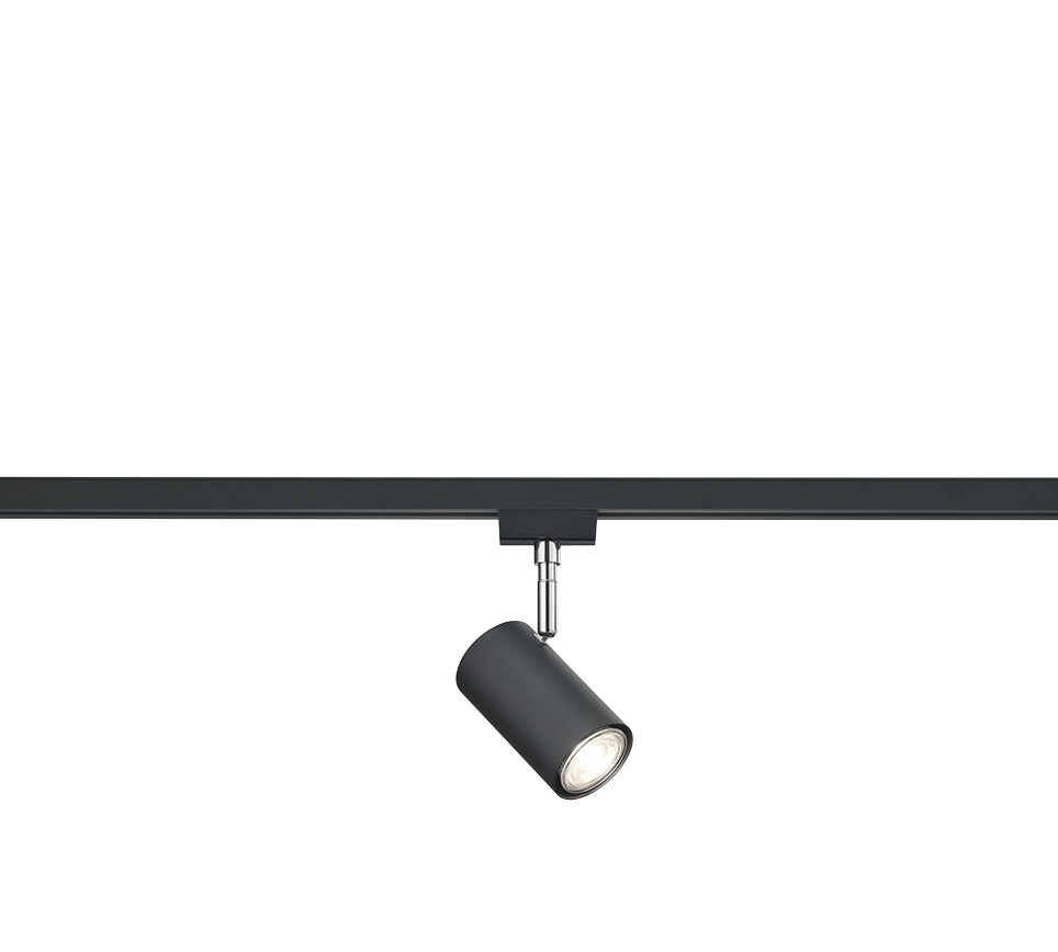 DUOline Marley spotlight 1-pc GU10 matt black — 78240132