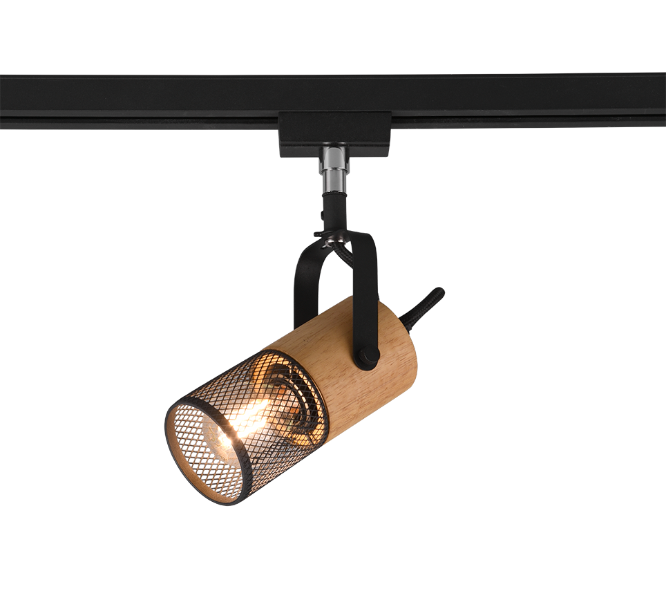 DUOline Tosh spotlight 1-pc E14 matt black — 78430132