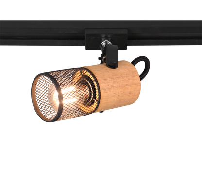 DUOline Tosh spotlight 1-pc E14 matt black — 78430132
