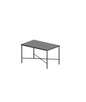 Unopiù Igea Rectangular coffee table in iron – 80×50×46 cm | Unopiù