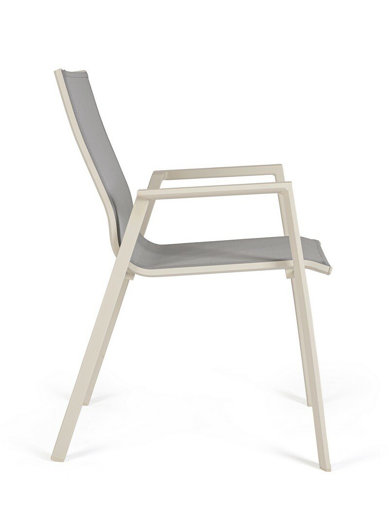 Bizzotto Krion White Chaise Longue Furniture — Bizzotto