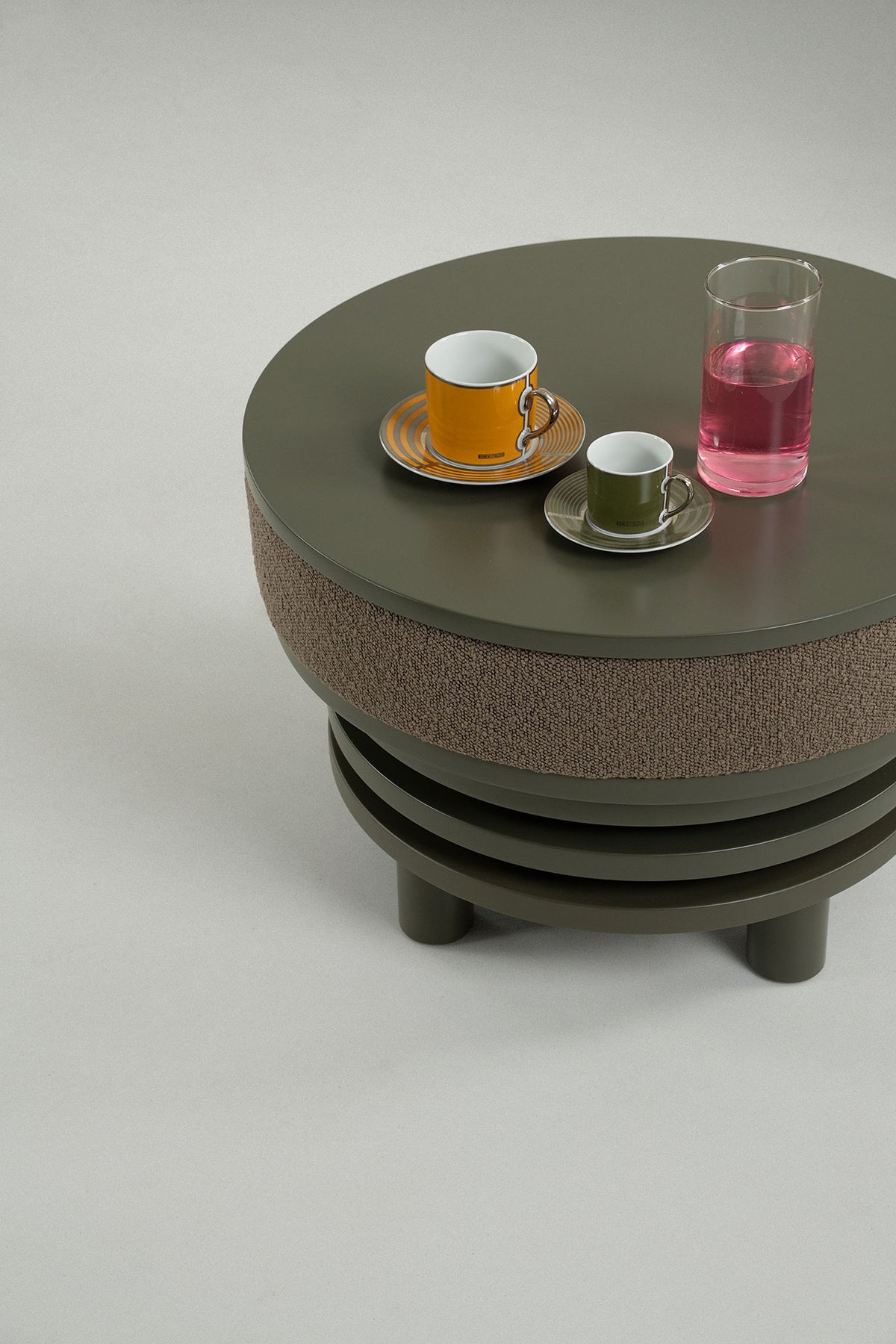 Adrenalina Roche Upholstered Side Table | Adrenalina