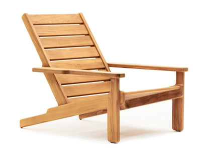Varaschin Bali Upholstered teak garden armchair with armrests