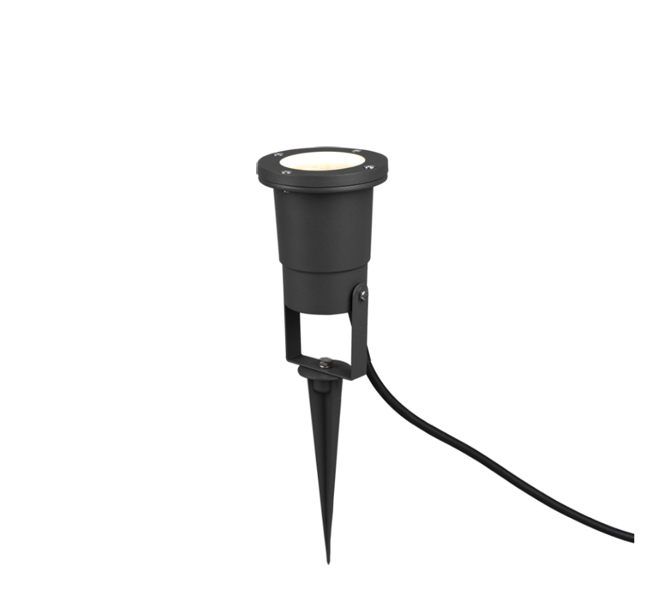 Ubangi spotlight 1-pc GU10 anthracite — 800260142