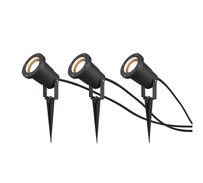 Ubangi spotlight 3-pc GU10 anthracite — 800260342