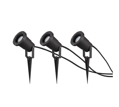 Ubangi spotlight 3-pc GU10 anthracite — 800260342