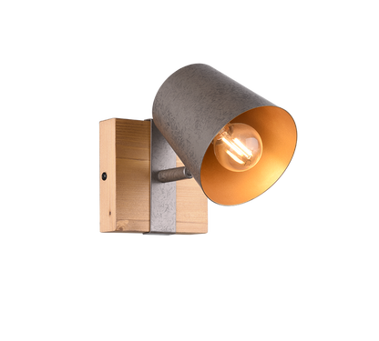 Bell spotlight 1-pc E14 antique steel — 801900167
