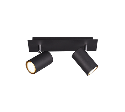 Marley spotlight 2-pc GU10 matt black — 802400232