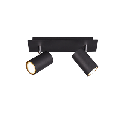 Marley spotlight 2-pc GU10 matt black — 802400232