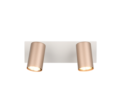 Marley spot 2-pc GU10 coffee brown/matt white — 802400265