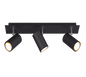 Marley spotlight 3-pc GU10 matt black — 802400332