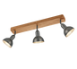 Delhi spotlight 3-pc E14 antique steel — 803400367