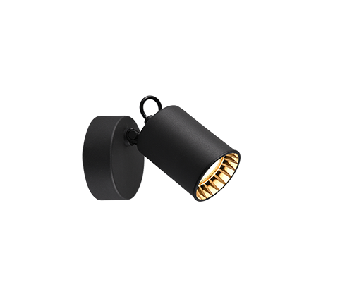 Pago spotlight 1-pc GU10 matt black — 803500132