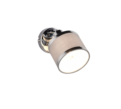 Arosa spot E14 chrome/grey — 812100106
