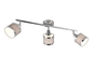 Arosa spot 3-pc E14 chrome/grey — 812100306