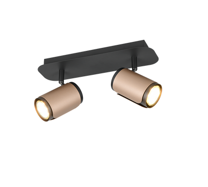 Gillan spotlight 2-pc GU10 coffee brown — 814500265