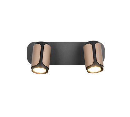 Gillan spotlight 2-pc GU10 coffee brown — 814500265