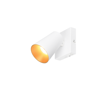 Sharp spot 1-pc GU10 matt white/gold — 817170131