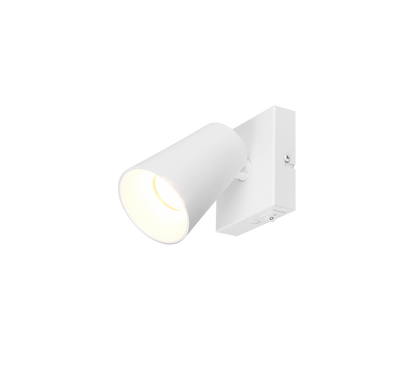 Sharp spot 1-pc GU10 matt white/gold — 817170131