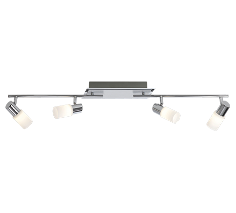 Clapton LED spotlight 4-pc chrome — 821410405