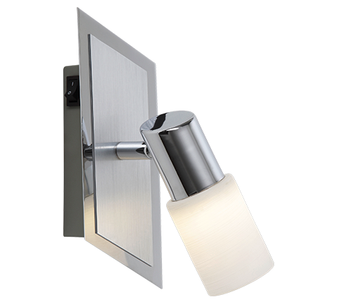 Clapton LED spotlight 1-pc chrome — 821470105