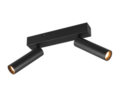 Ambala LED spotlight 2-pc matt black — 849210232